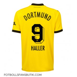 Borussia Dortmund Sebastien Haller #9 Replika Hemmatröja 2023-24 Kortärmad